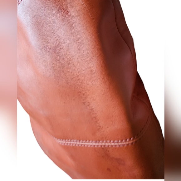 Vintage Coach Soho Leather Bag Burnt Orange - Picture 4 of 11